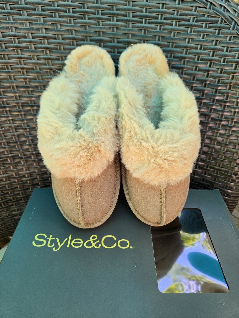 Style & Co Rosiee Womens Slippers. Size 6 NWT - Picture 5 of 8